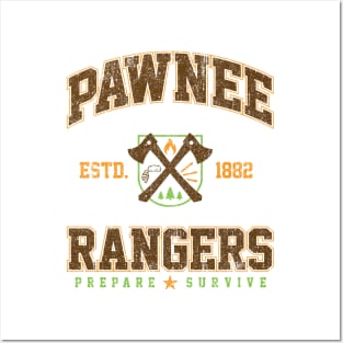 Pawnee Rangers (Variant) Posters and Art